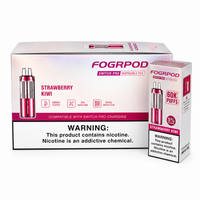 FOGRPODS Disposable Pods 60K Puff 5ct Box