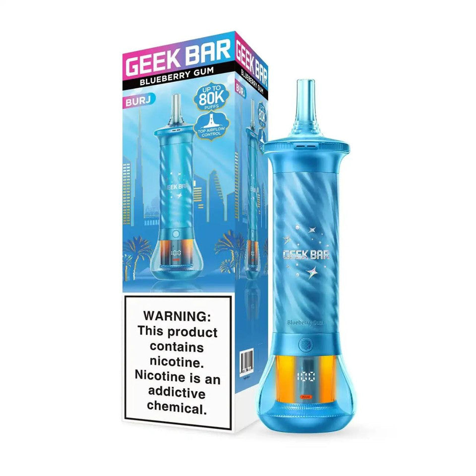Geek Bar BURJ 80K Puffs Singles Disposable Hookah Vape