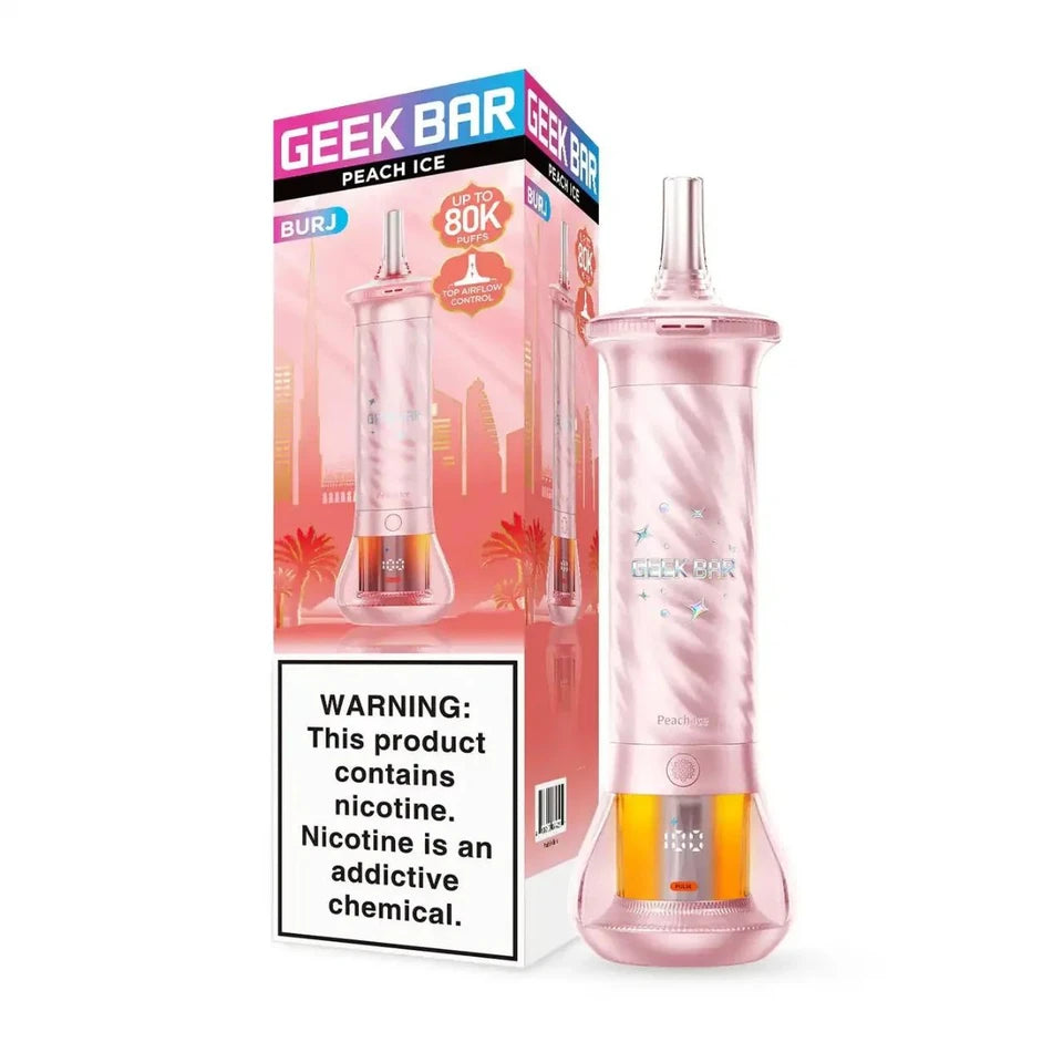 Geek Bar BURJ 80K Puffs Singles Disposable Hookah Vape