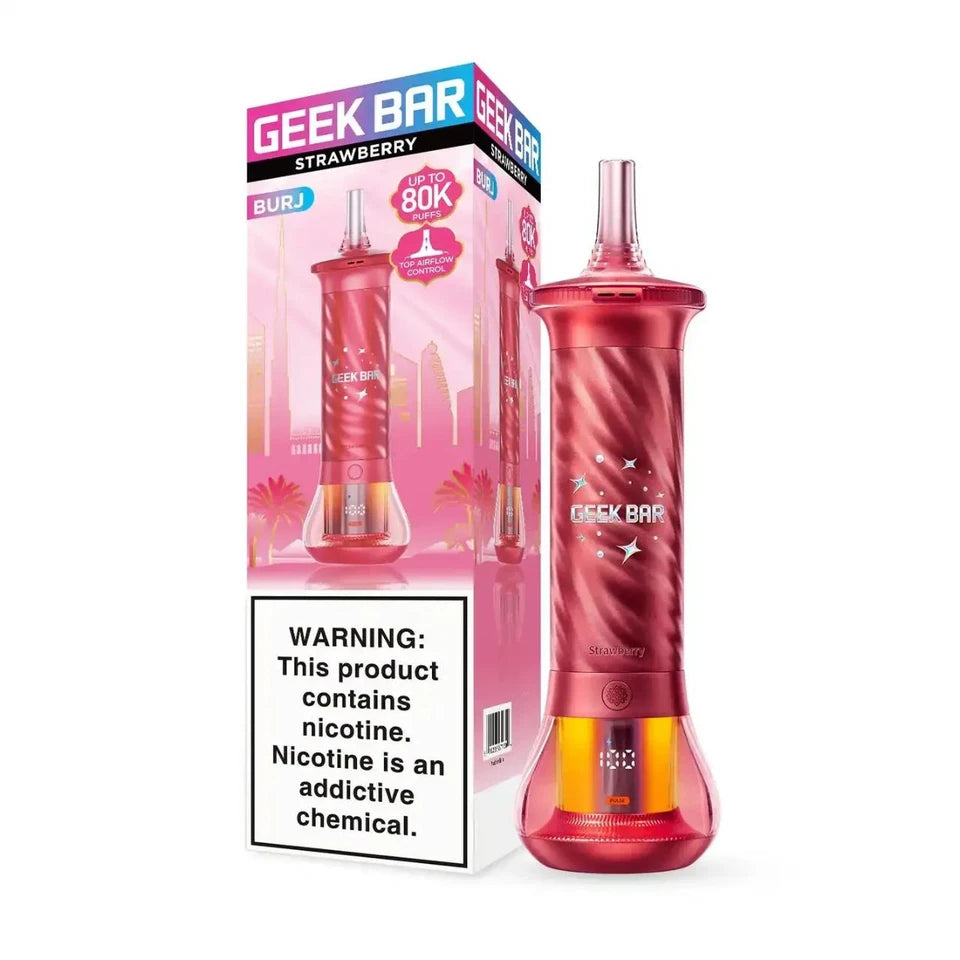 Geek Bar BURJ 80K Puffs Singles Disposable Hookah Vape