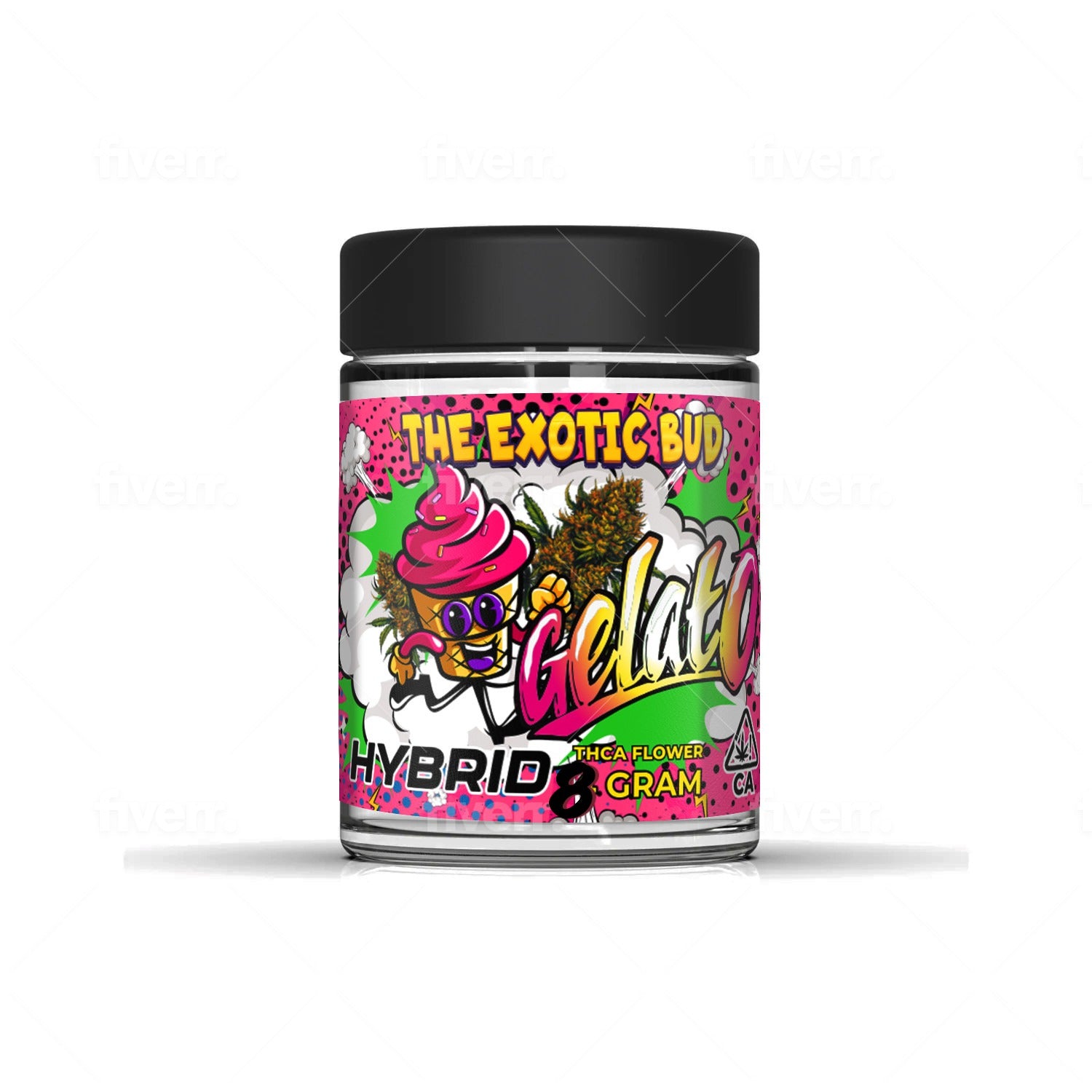 The Exotic Bud Flower | THC-A 8G Jar |