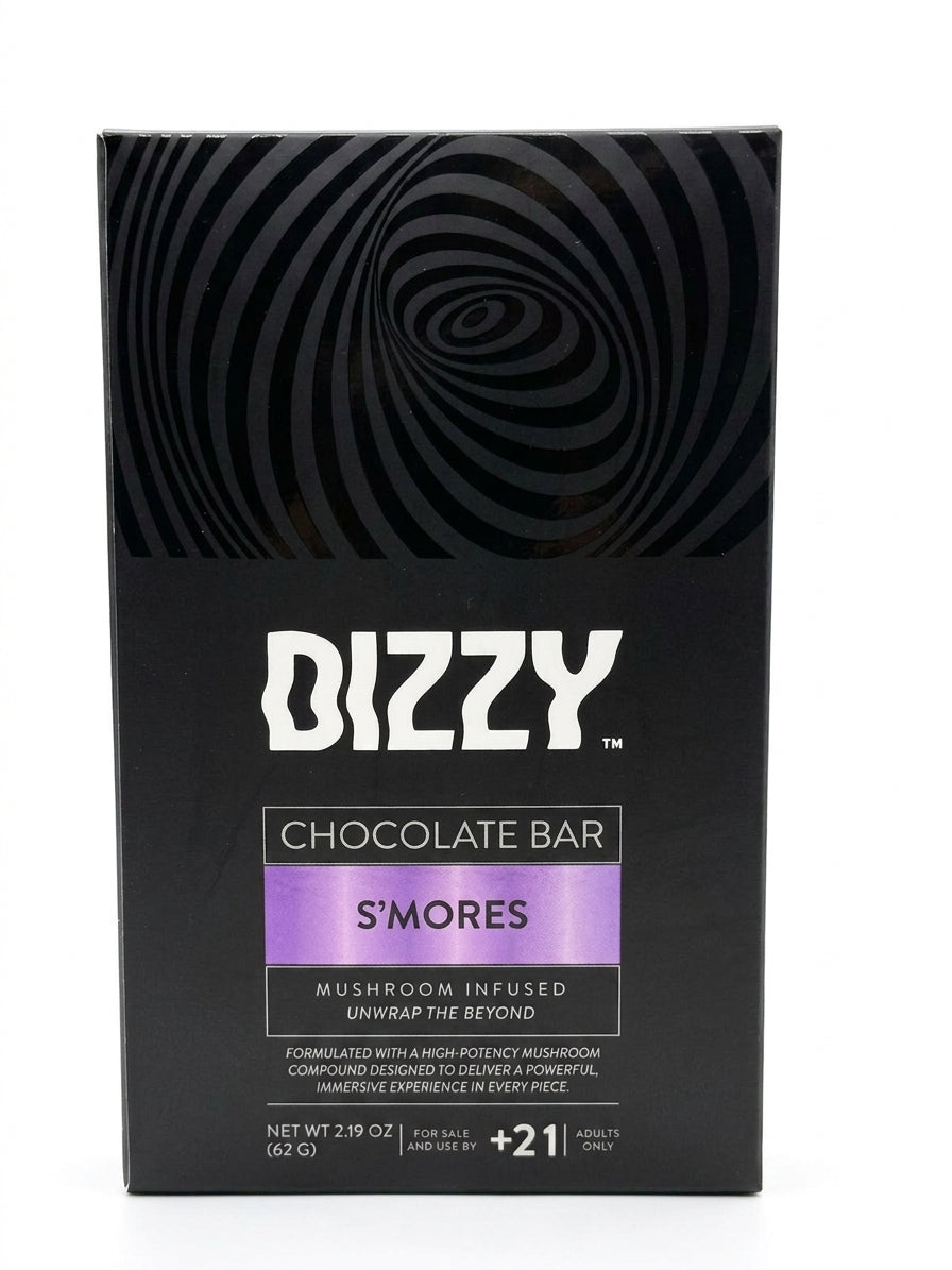 Dizzy Mushroom Infused Chocolate Bar Singles