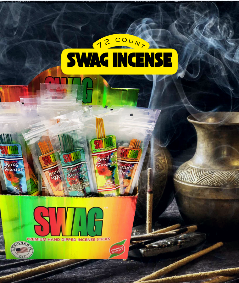 SWAG Incense Stick 72ct Display