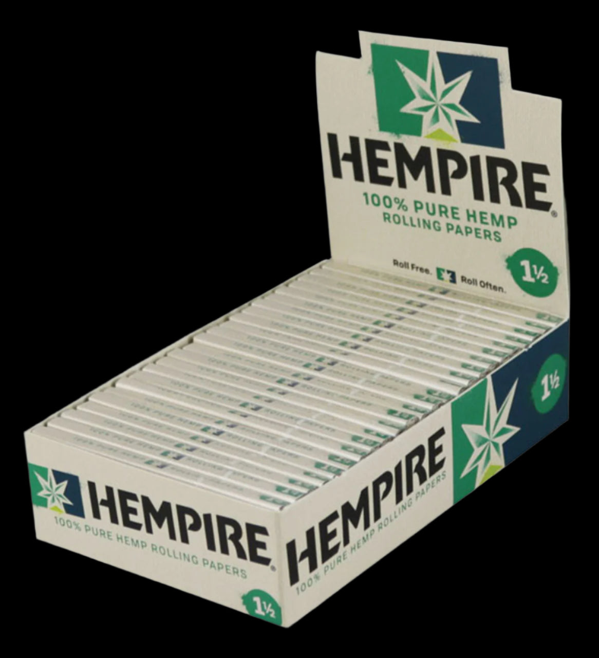 Hempire Hemp Rolling Paper 1 1/2 24ct Box