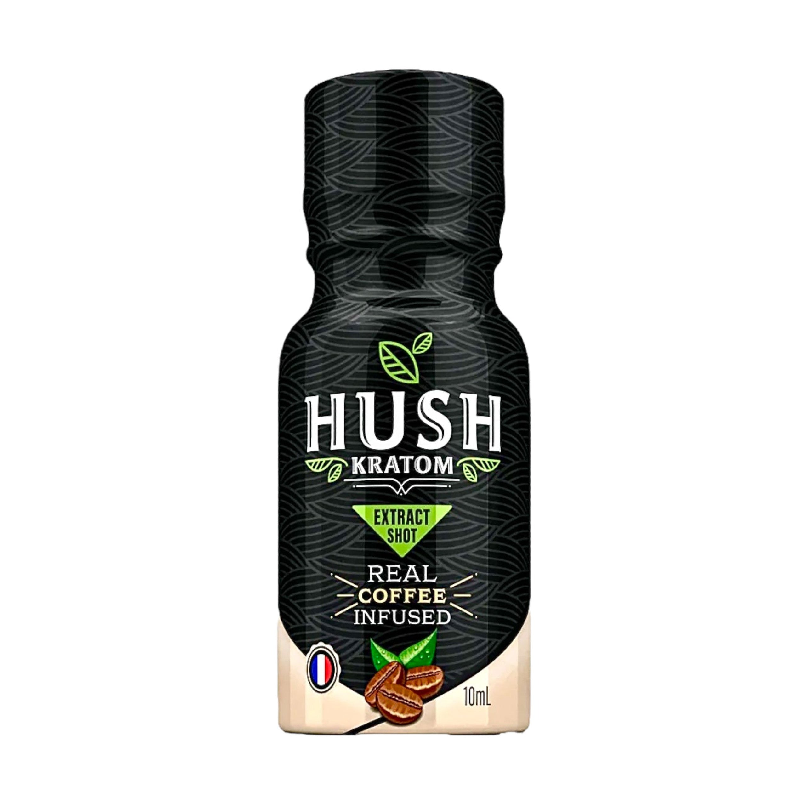 Hush Coffee Liquid Kratom Shot 12ct Box