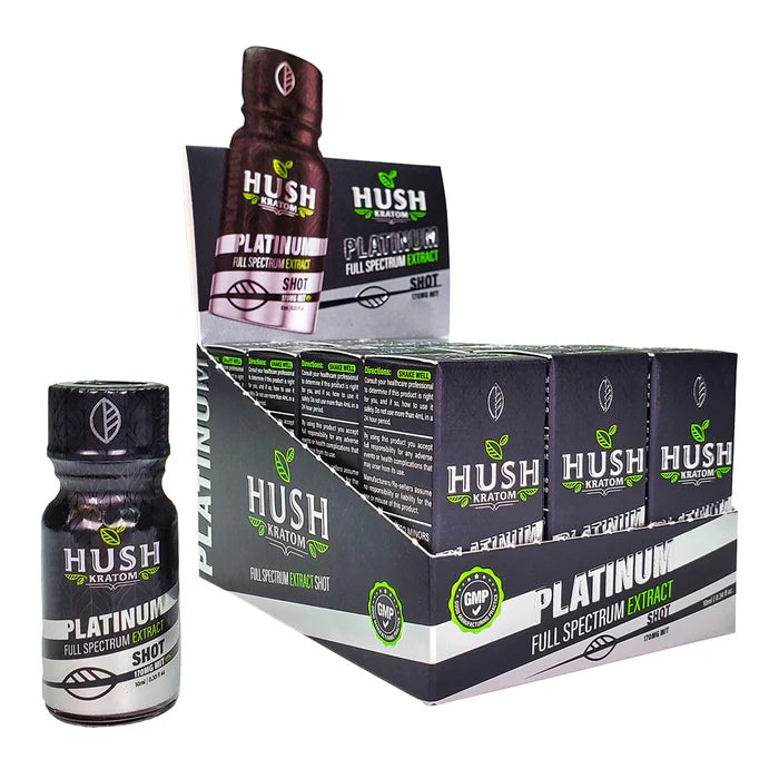 Hush Platinum Kratom 12ct Box