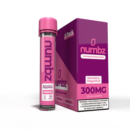 Numbz 7 Hydroxy (20ct) 15mg Per Tab (300mg Per Jar) 5ct Box |