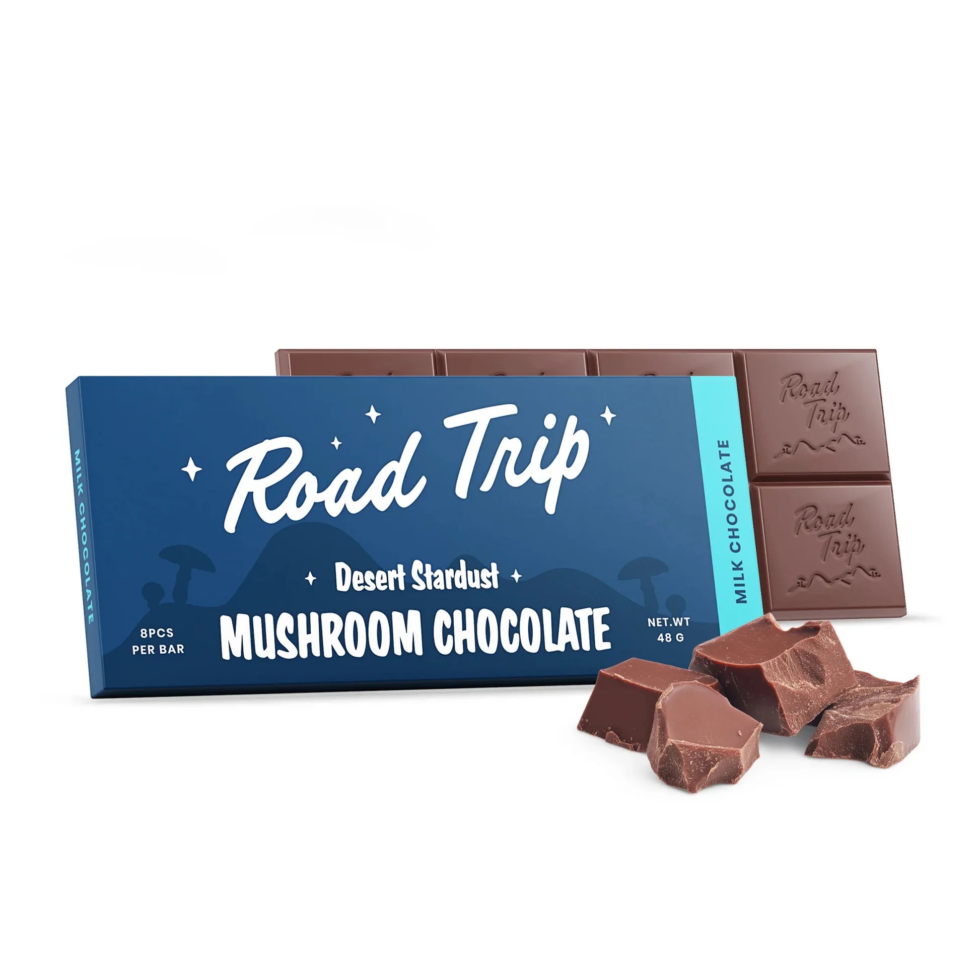 Road Trip Mushroom Chocolate Bar Singles