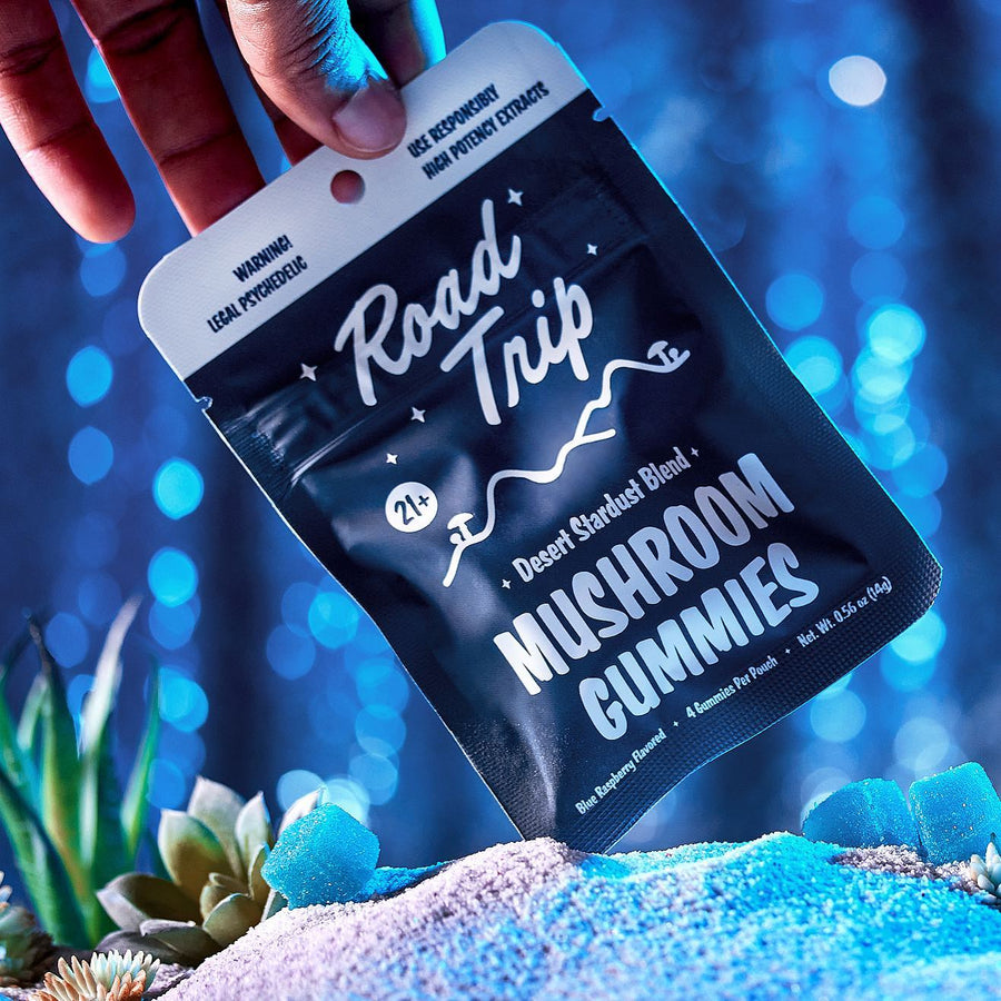 Road Trip Mushroom Gummies Single Bag