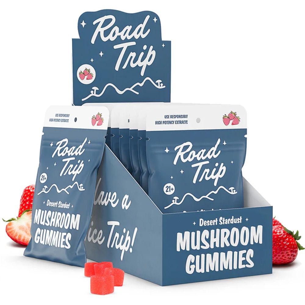 Road Trip Mushroom Gummies Single Bag