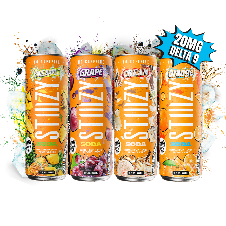 Stiiizy Hemp Soda D9 THC (12oz/335ml) 20mg