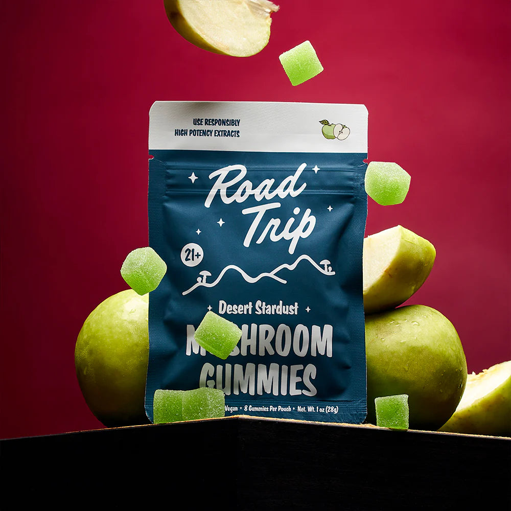 Road Trip Mushroom Gummies Single Bag