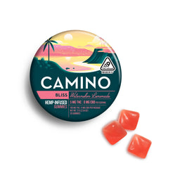 Camino Gummies Watermelon Lemonade | Bliss | 5MG THC 0MG CBD | 10ct Can