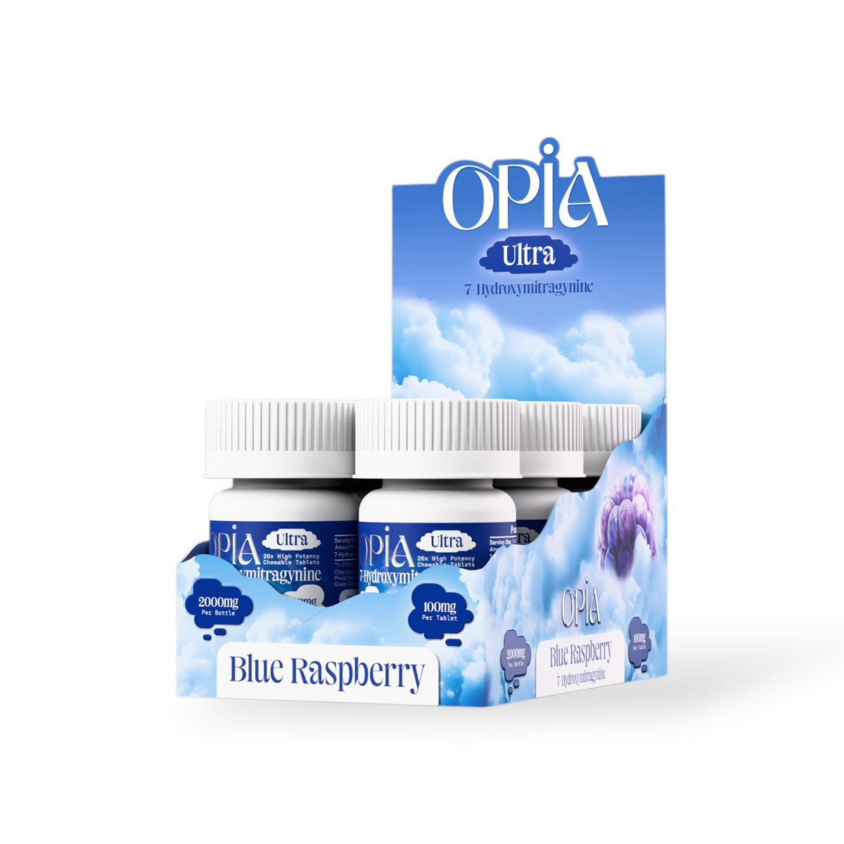 Opia 7 Hydroxy (20ct) 100mg Per Tab (2000mg Per Jar)