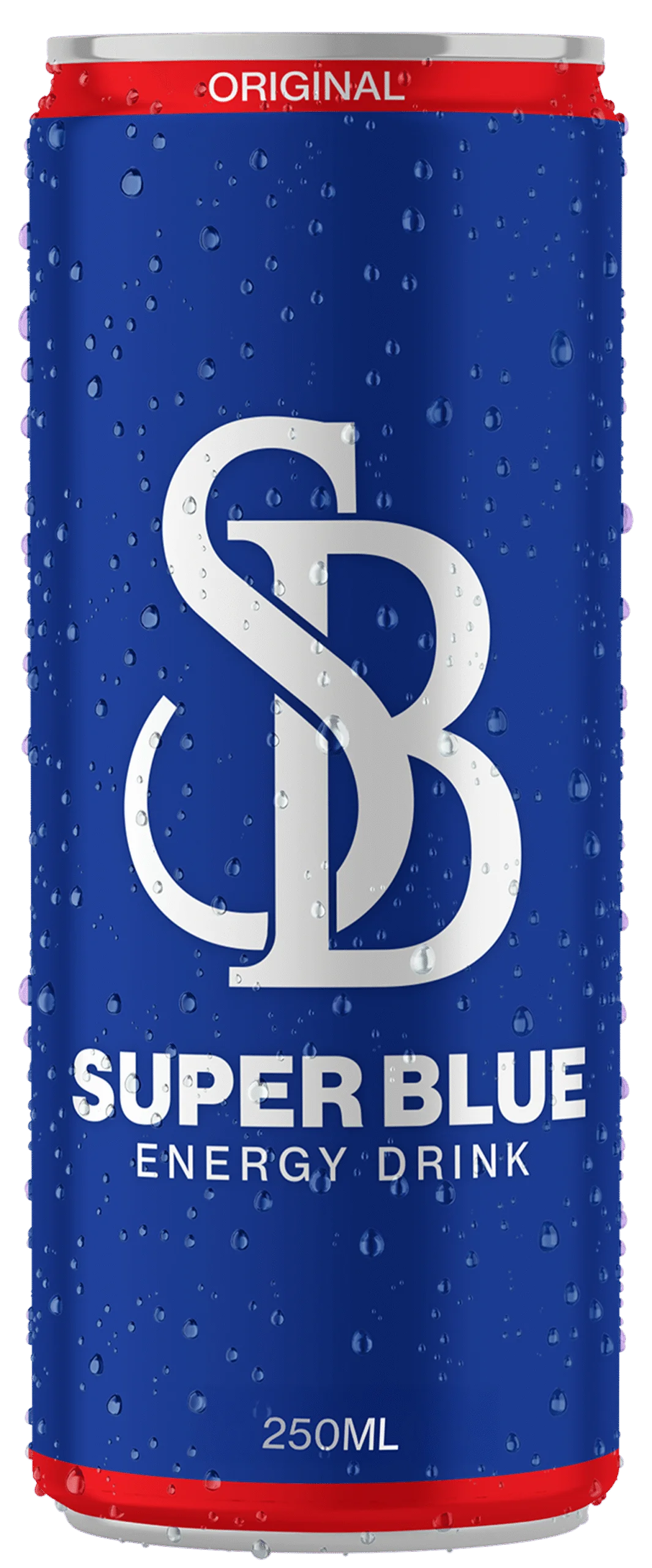 Super Blue Energy Drink 8.4oz 24ct Case