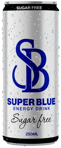 Super Blue Energy Drink 8.4oz 24ct Case