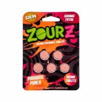 Zourz Pseudo Indoxyl (5ct) 100mg Per Tab (500mg Per Pack) 10ct Box |