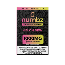 Numbz 7 Hydroxy (10ct) 100mg Per Tab (1000mg Per Jar) 5ct Box |
