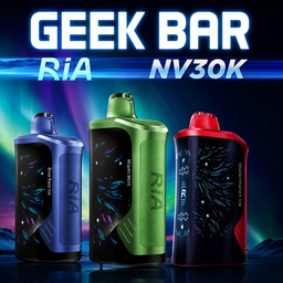 RIA NV30K Disposable Vape By Geek Bar 15ml 5% (30000 Puffs) - 5ct Box