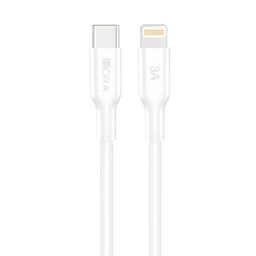 1Hora 1M Data Cable C to Lightening White