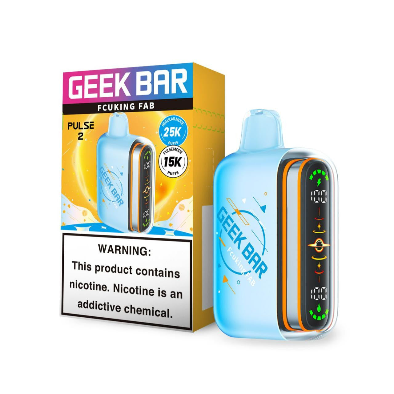 Geek Bar Pulse 2 25K Disposable Vape 5-Count Box