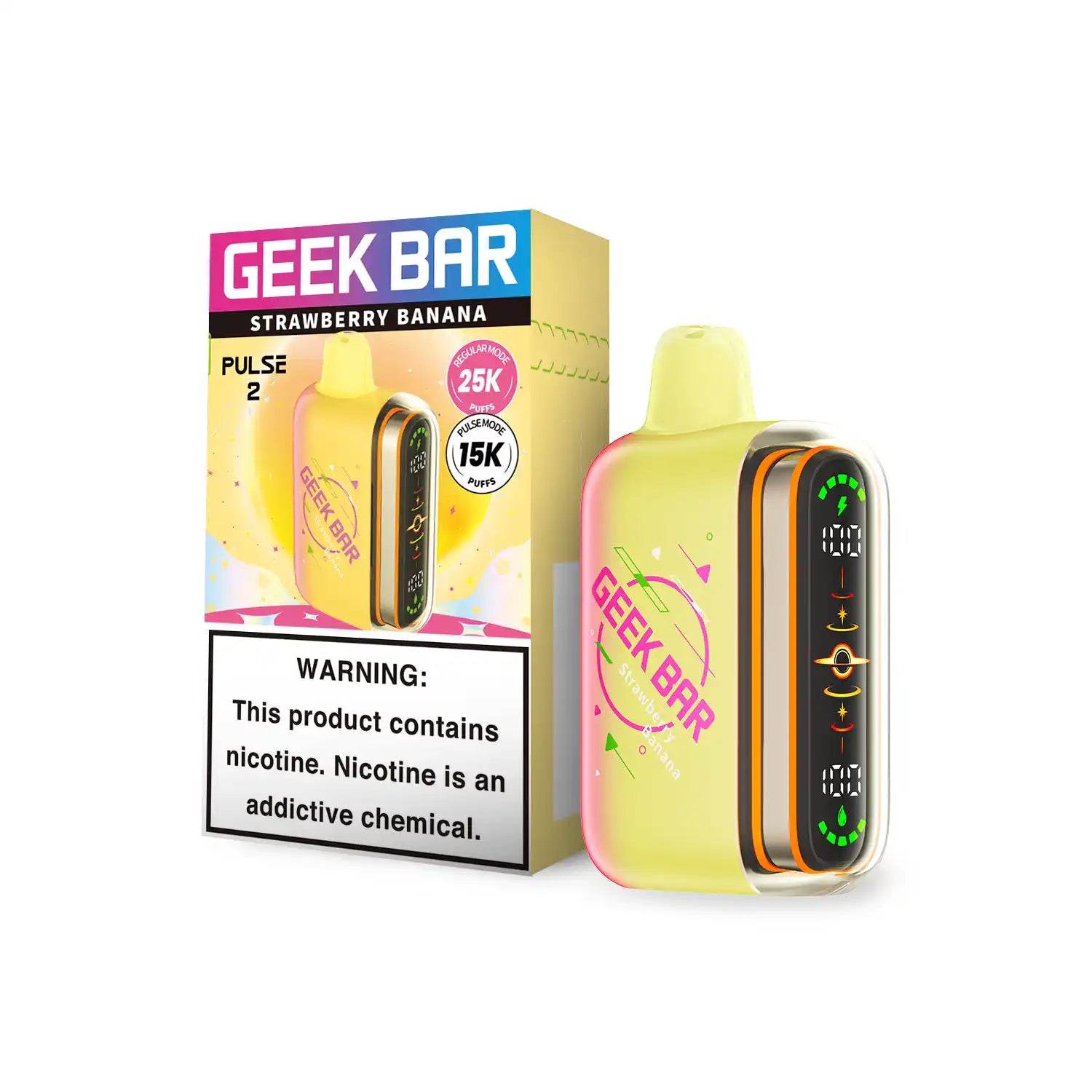Geek Bar Pulse 2 25K Disposable Vape 5-Count Box