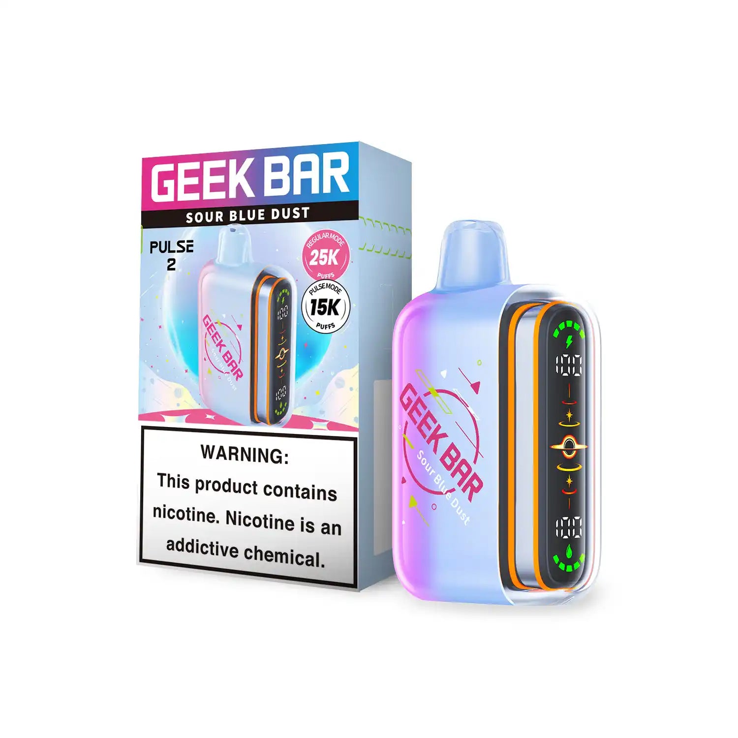 Geek Bar Pulse 2 25K Disposable Vape 5-Count Box