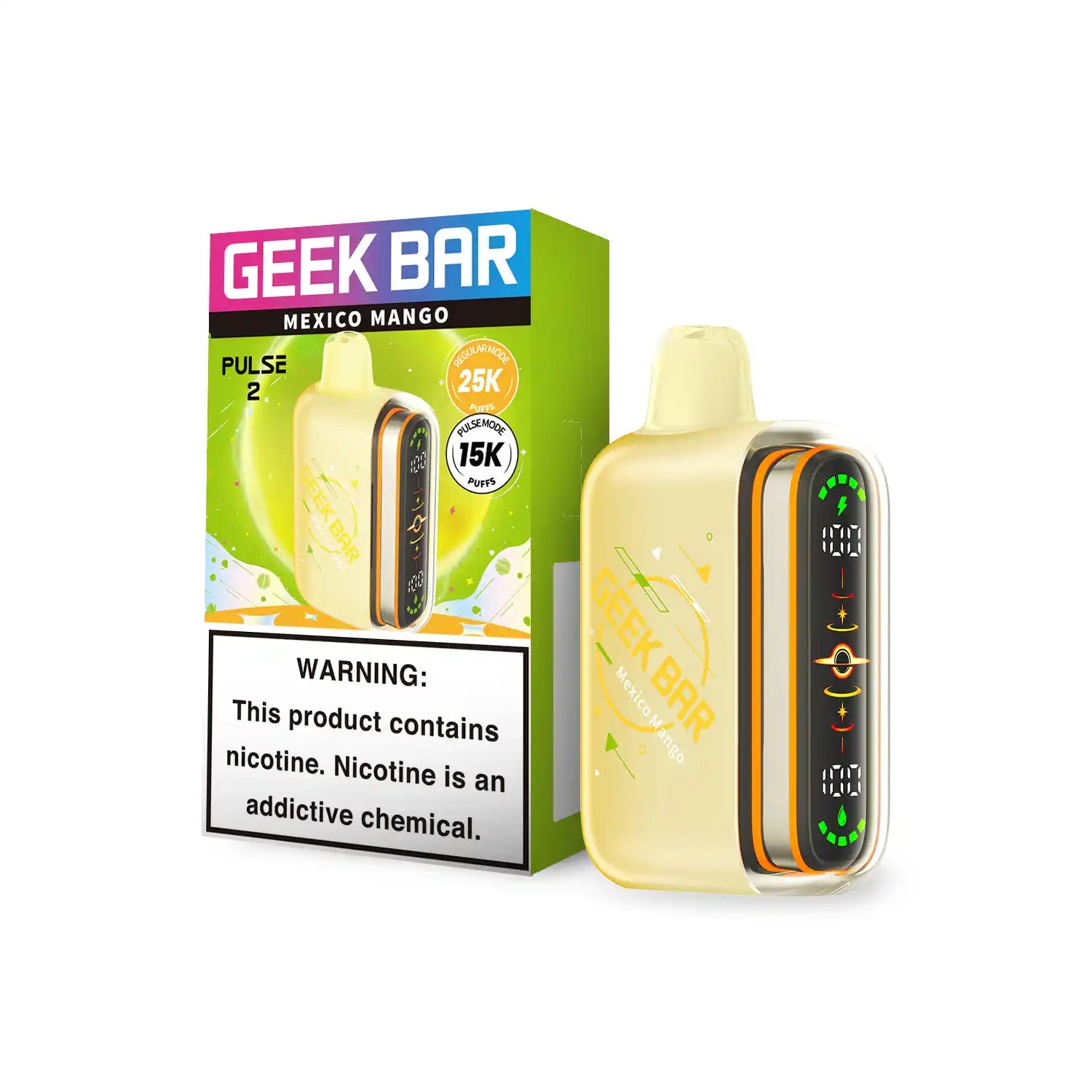 Geek Bar Pulse 2 25K Disposable Vape 5-Count Box