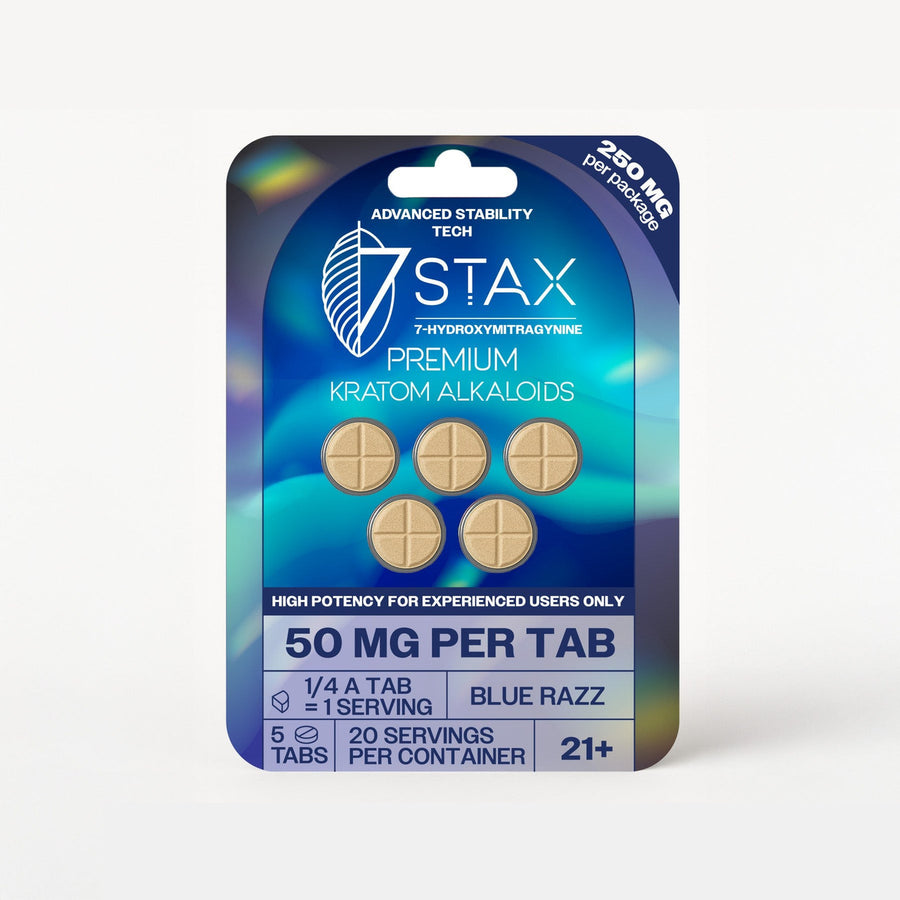 7 Stax 7 Hydroxy (5pk) 50mg Per Tab (250mg Per Pack) 10ct Box |