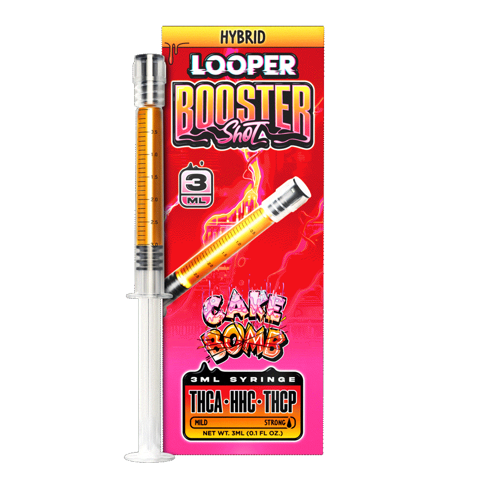 Looper Boosted Shot 3ml Syringe THCA HHC THCP | 5ct Box |