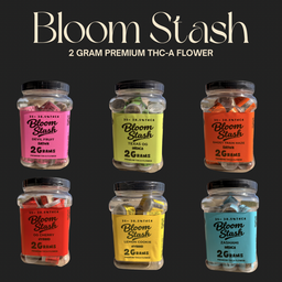 Bloom Stash Flower | Premium THC-A 2g | 30ct Jar |