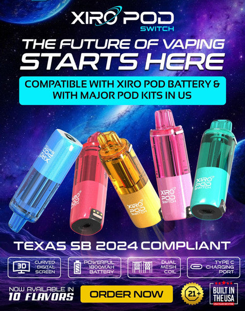 XIRO Pod Switch 60K Puffs 5ct Box