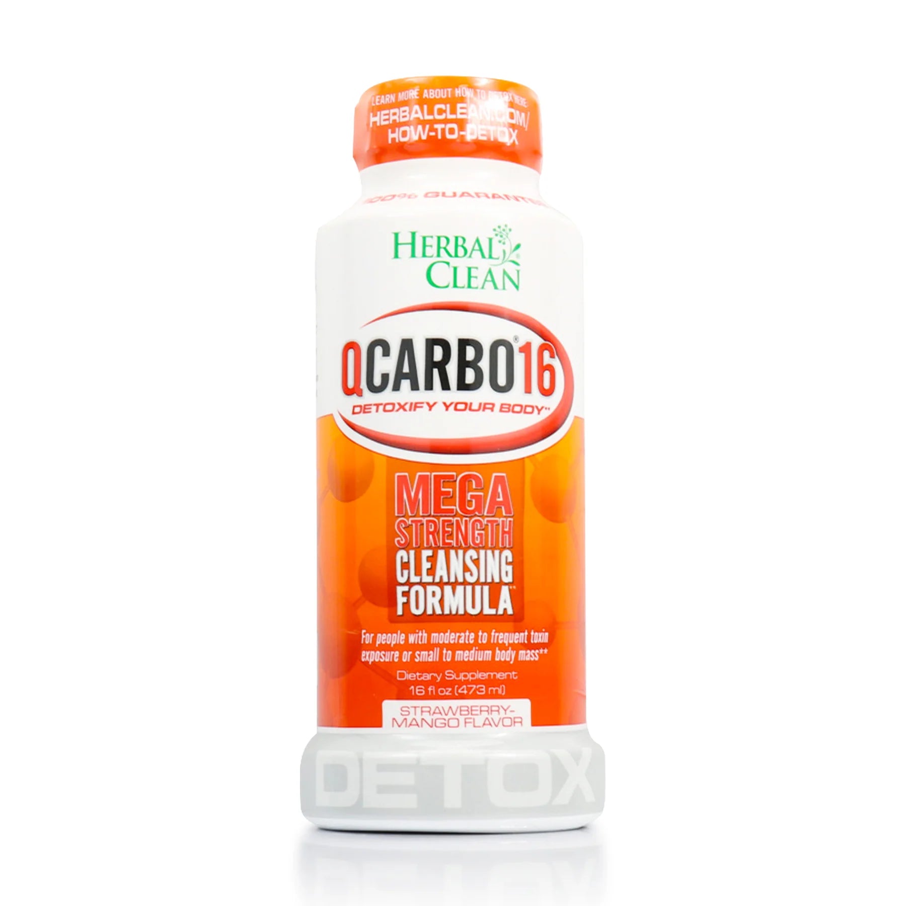 Herbal Clean QCarbo Premium Detox Drink 16oz |