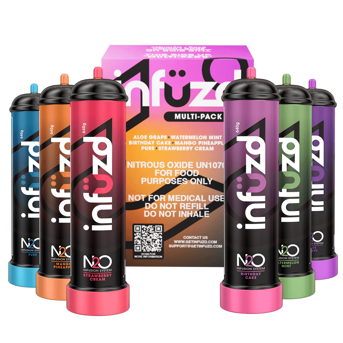 Infuzd Nitrous Oxide Tanks | 640G |