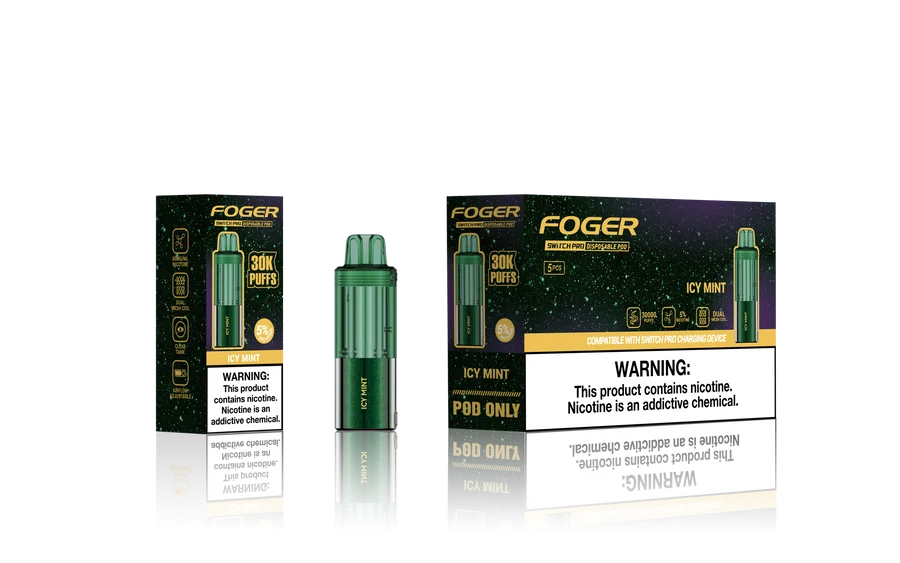 Foger 30K Disposable Pods 5-Count Box - United Wholesale