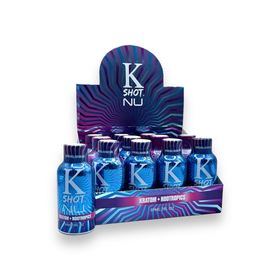 K Shot NU Kratom Liquid Shot 12ct Box