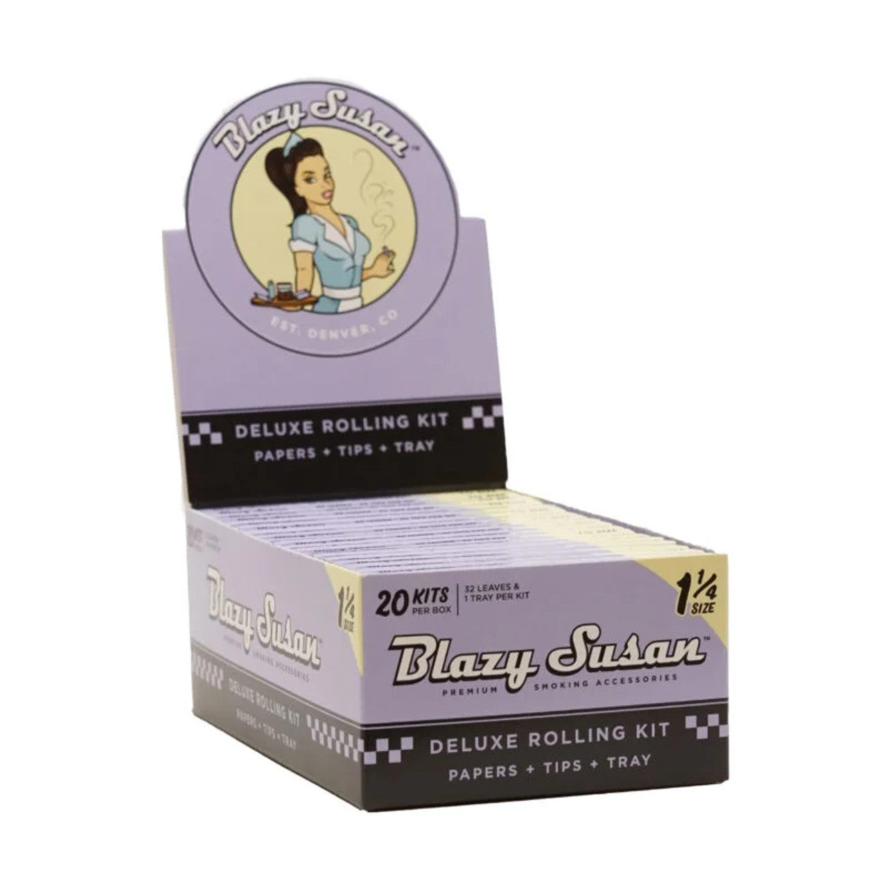 Blazy Susan Papers | Purple Deluxe Kit 1 1/4 | 20ct Box