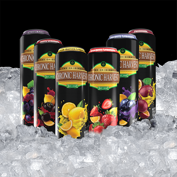 Chronic Harvest 150MG D9 Cannabis-Infused Beverage 12oz|