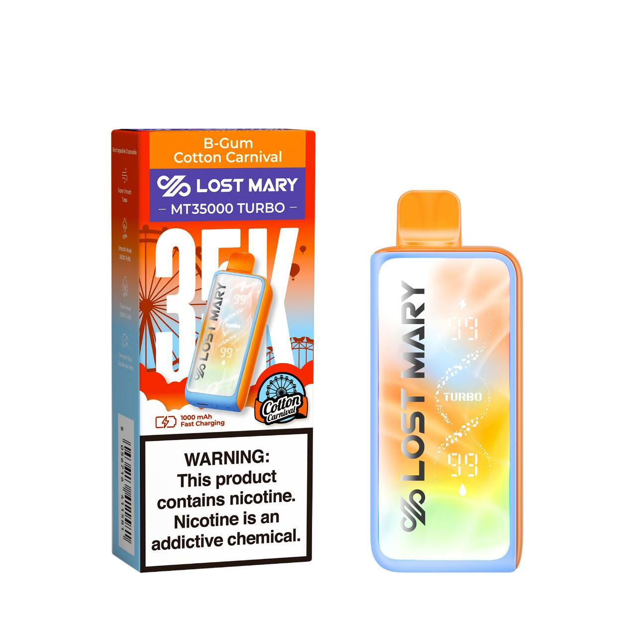 Lost Mary MT35000 Disposable Vape 5-Count Box - United Wholesale