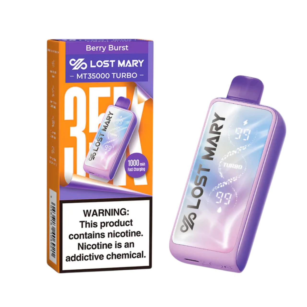 Lost Mary MT35000 Disposable Vape 5-Count Box - United Wholesale