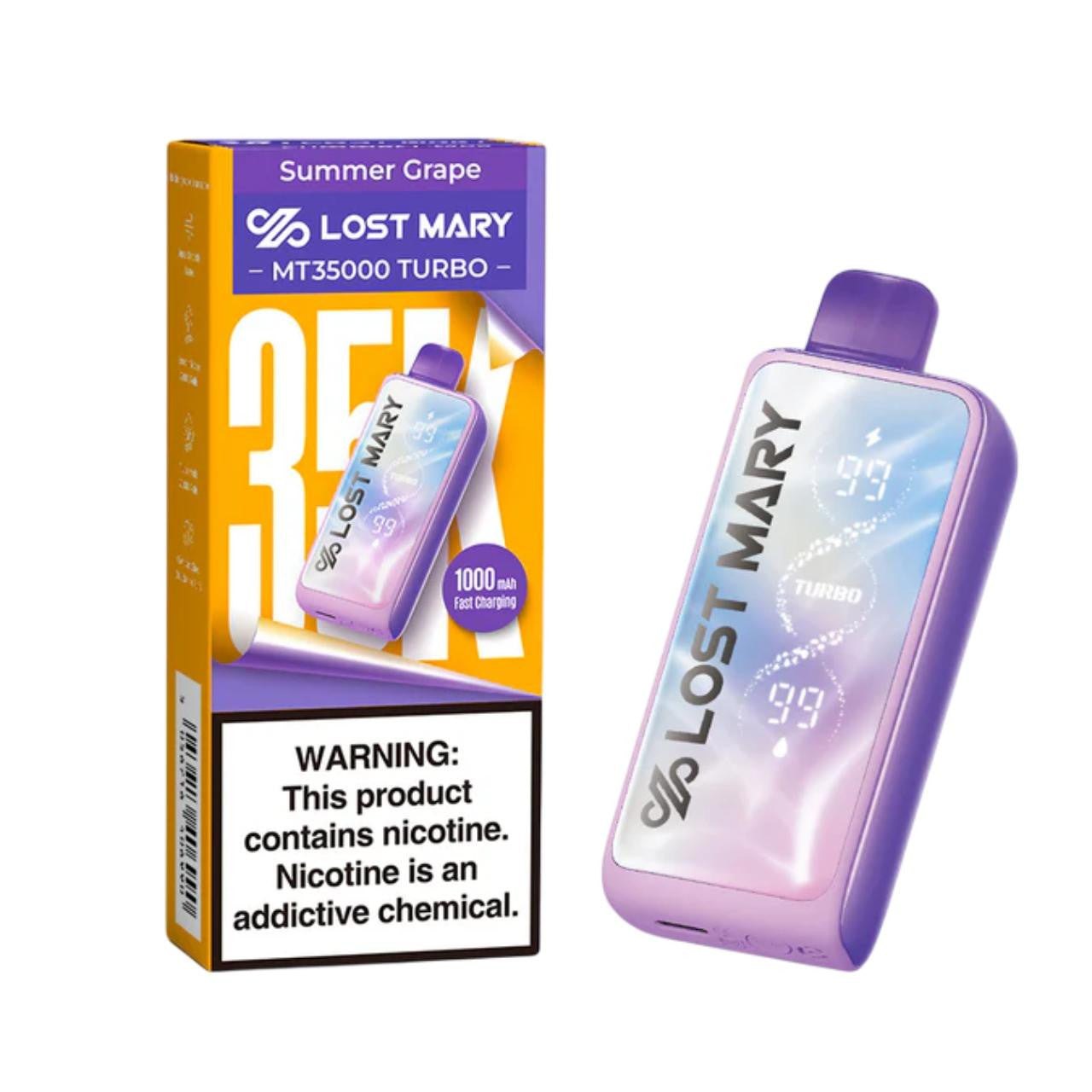 Lost Mary MT35000 Disposable Vape 5-Count Box - United Wholesale