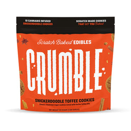 Crumble Snickerdoodle Toffee Cookies 300mg Delta-9 10ct Bag