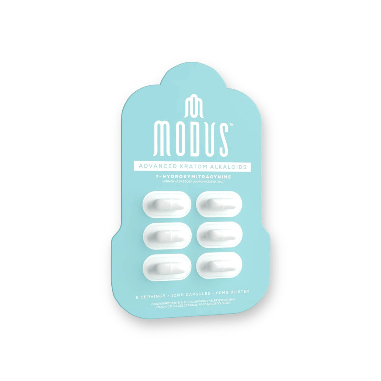 Modus | Kratom | 7-Hydroxy Caps 6Pack | 10ct Box