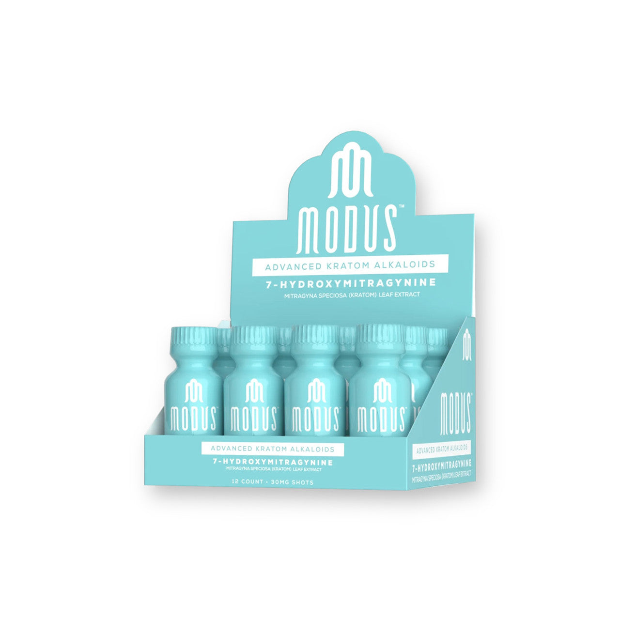 Modus Kratom | 7-Hydroxy Shots | 12ct Box