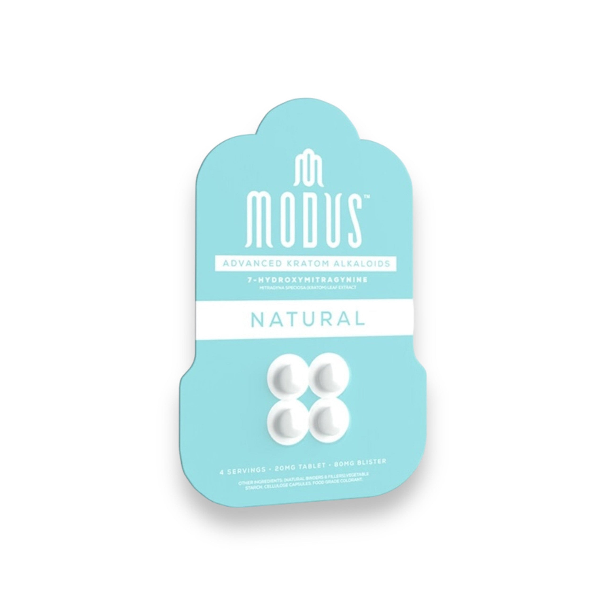 Modus 7- Hydroxy Kratom | 4ct 20mg caps | 10ct Box |