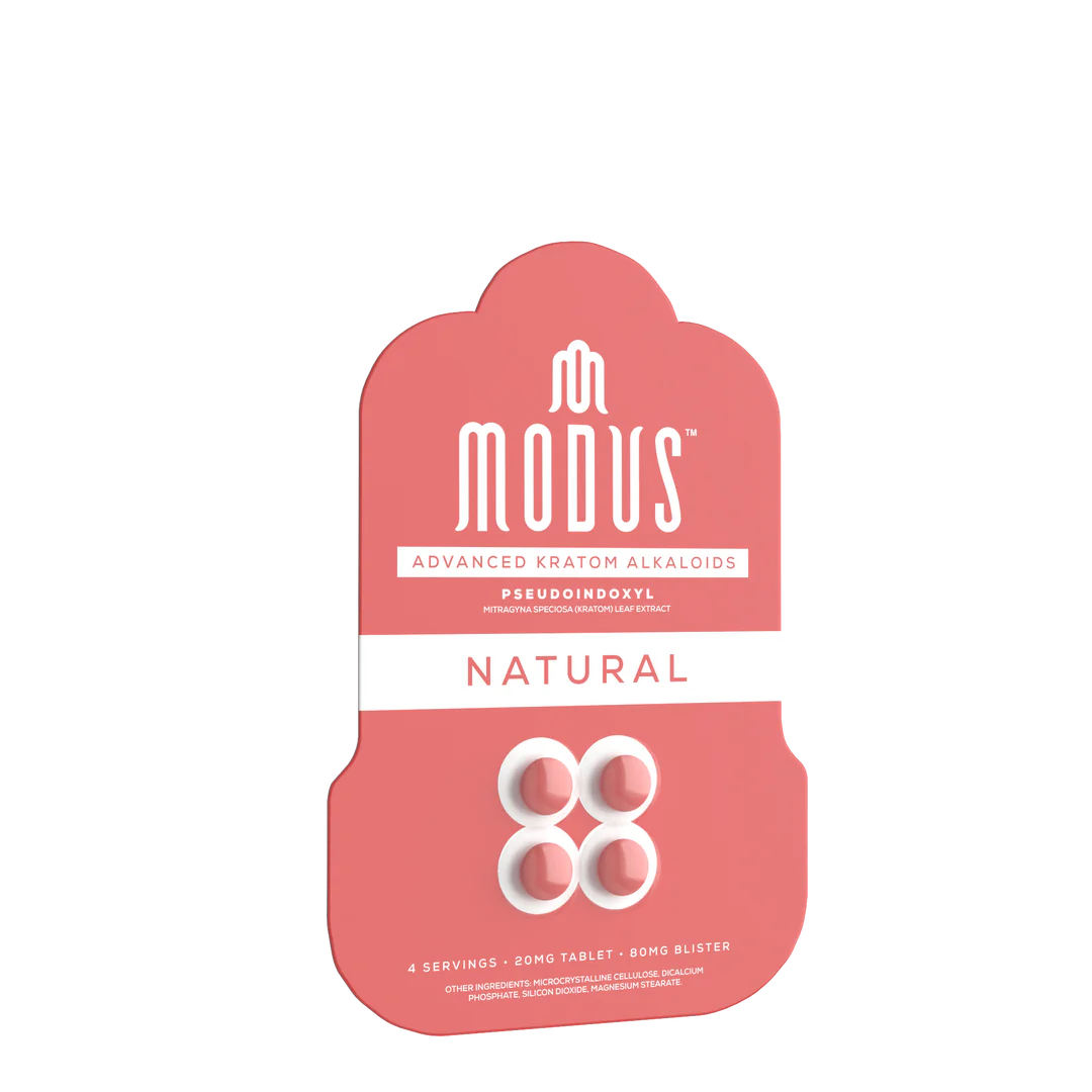 Modus 7-Hydroxy Pseudo Kratom | 20mg 4pc | 10ct Box |