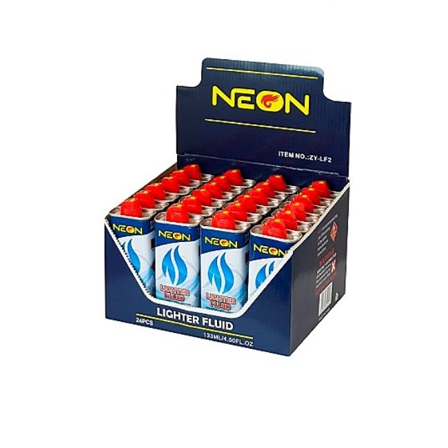 Neon Lighter Fluid 24ct Box