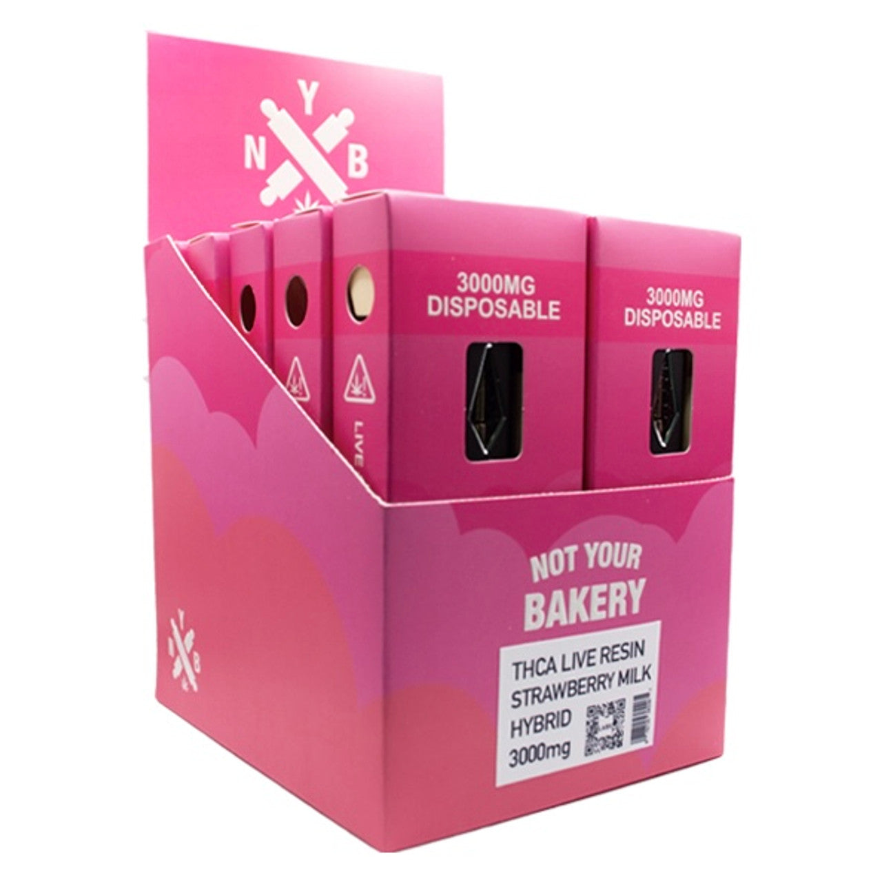 Not Your Bakery | Disposable 3G | THC-A | 10ct Box |