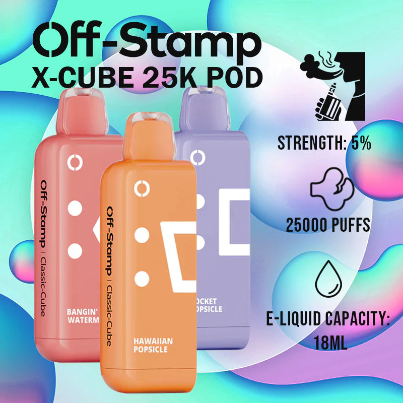 Off-Stamp X Cube 25K Pods 5ct Box |