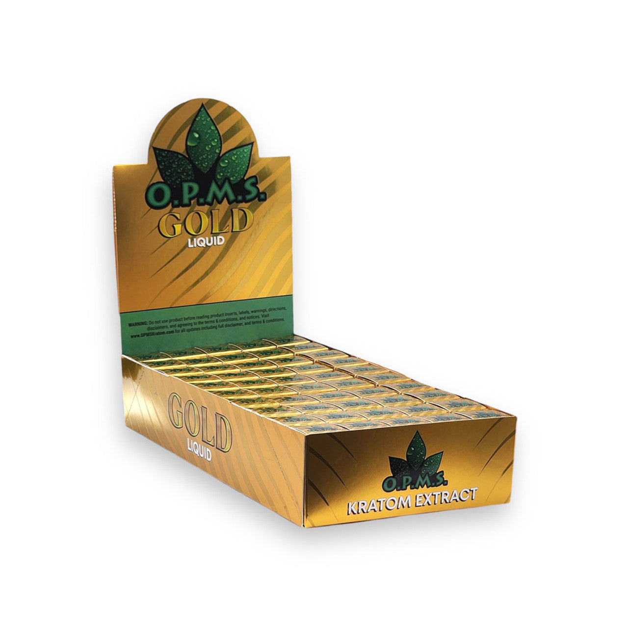 (NEW*) OPMS GOLD Liquid Shot 50ct Box